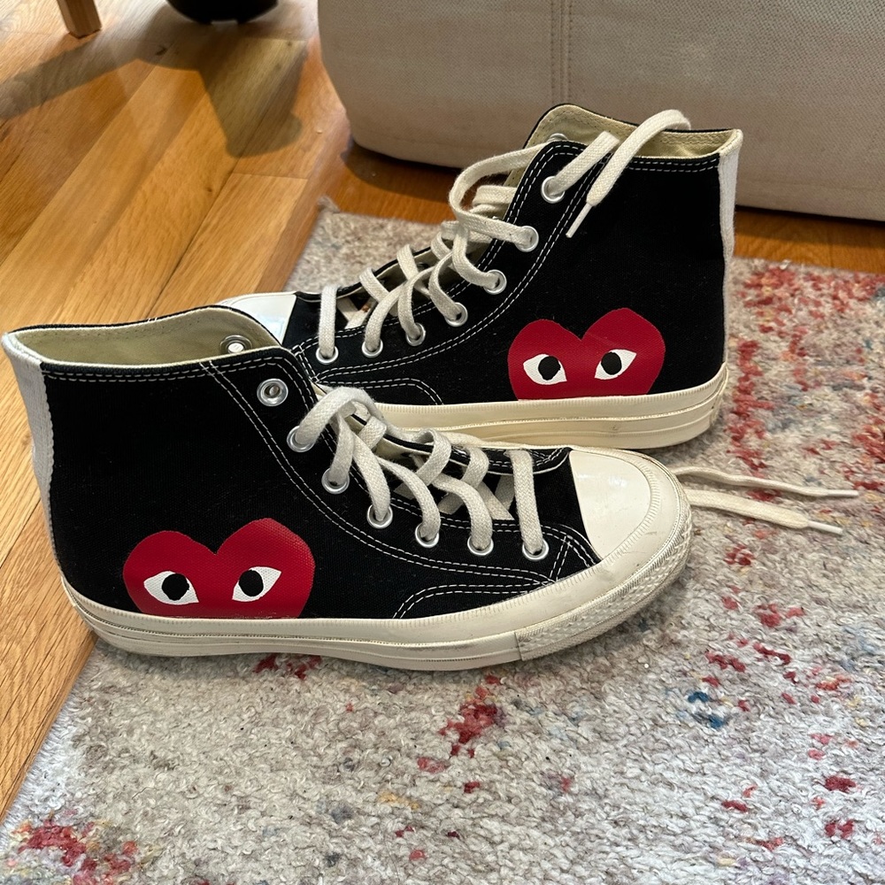 Comme des garcons converse - like new Women’s 7.5